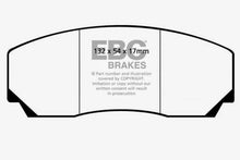 Load image into Gallery viewer, EBC 90-00 Aston Martin Vantage 5.3 (Twin Supercharged)(AP) Redstuff Front Brake Pads