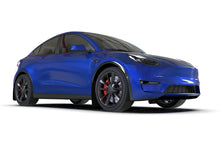 Load image into Gallery viewer, Rally Armor 20-26 Tesla Model Y, Juniper Y White UR Mud Flap w/Black Logo