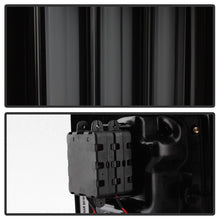 Load image into Gallery viewer, Spyder 07-16 Jeep Wrangler Version 2 Light Bar LED Tail Lights - Smoke (ALT-YD-JWA07V2-LBLED-BSM)