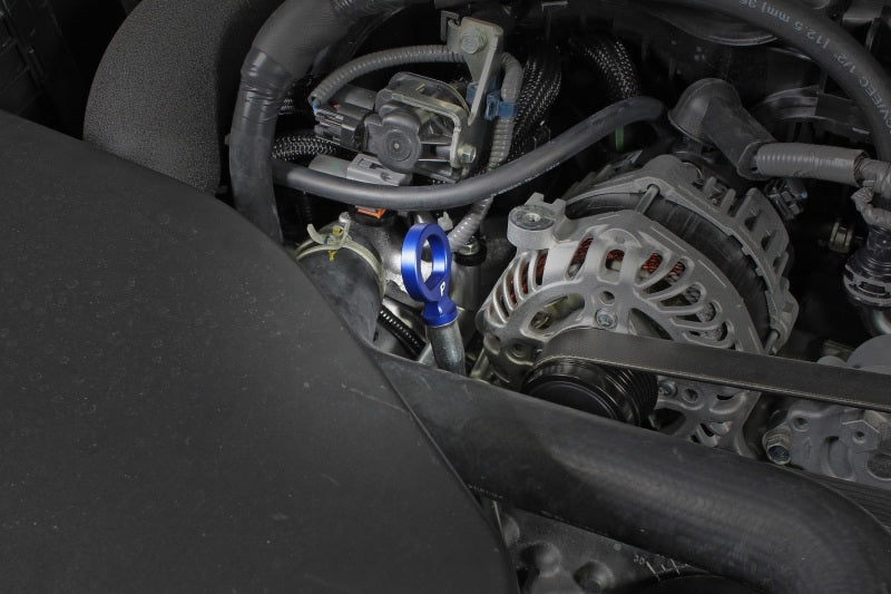 PERRIN 15-25 Subaru WRX & 13-25 BRZ/FR-S/86/GR86 Dipstick Handle Loop Style - Blue