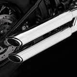 Vance & Hines 18-22 Harley-Davidson Softail Twin Slash S/OS PCX Slip-On Exhaust - Chrome
