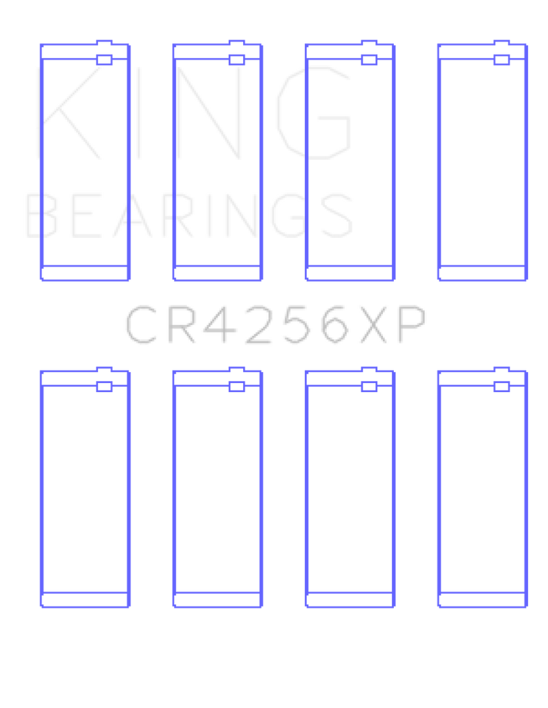 King Engine Bearings 03-05 Dodge Neon SRT4 2.4L Performance Rod Bearing Set - Size +0.25mm