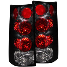 Load image into Gallery viewer, ANZO 1996-2002 GMC Savana Taillights Black