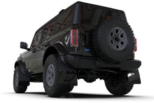 Load image into Gallery viewer, Rally Armor 21-25 Ford Bronco (Plstc Bmpr + RB - NO Rptr/Sprt) Blk Mud Flap w/Met. Blk Logo