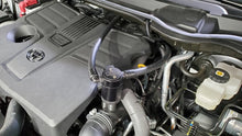 Load image into Gallery viewer, J&amp;L 22-25 Toyota Tundra, 23-25 Sequoia 3.5L Turbo Oil Separator 3.0 Driver Side - Black Anodized