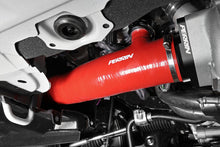 Load image into Gallery viewer, PERRIN 22-24 Subaru WRX / 20-25 LGT &amp; OBXT Turbo Inlet Hose w/Turbo Adapter Flange (Long) - Red