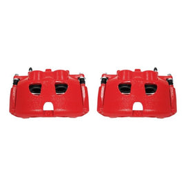 Power Stop 10-17 Ford Expedition Front Red Calipers w/Brackets - Pair