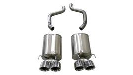 Corsa 2005-2007 Chevrolet Corvette (C6) 6.0L/6.2L Polished Xtreme Axle-Back Exhaust w/4.5in Tips