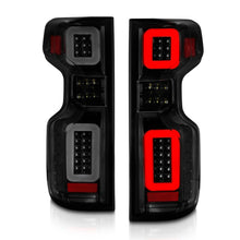 Load image into Gallery viewer, ANZO 19-21 Chevy Silverado Work Truck Full LED Taillights Blk Housing Smoke Lens G2 (w/C light Bars)