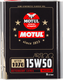 Motul 15W50 Classic 2100 Oil - 10x2L