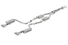 Load image into Gallery viewer, Borla 15-16 Dodge Challenger R/T 5.7L Dual Rectangle Angle Cut Dual Split Rear Exit S-Type Exhaust