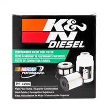 Load image into Gallery viewer, K&amp;N 03-09 Dodge Ram 5.9L L6 Diesel 3.375in OD x 3.969in L Fuel Filter